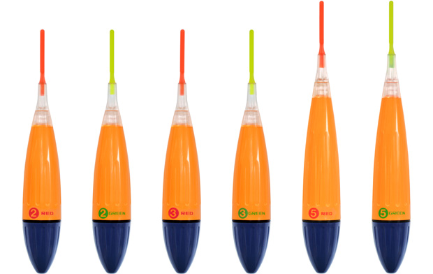 LED中通し棒ウキ 全６種類